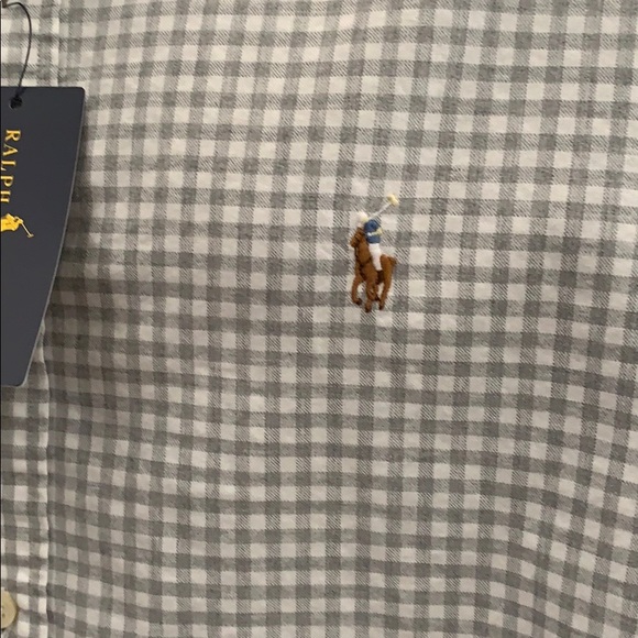 Ralph Lauren Classic Fit Button Down Shirt - Picture 4 of 5